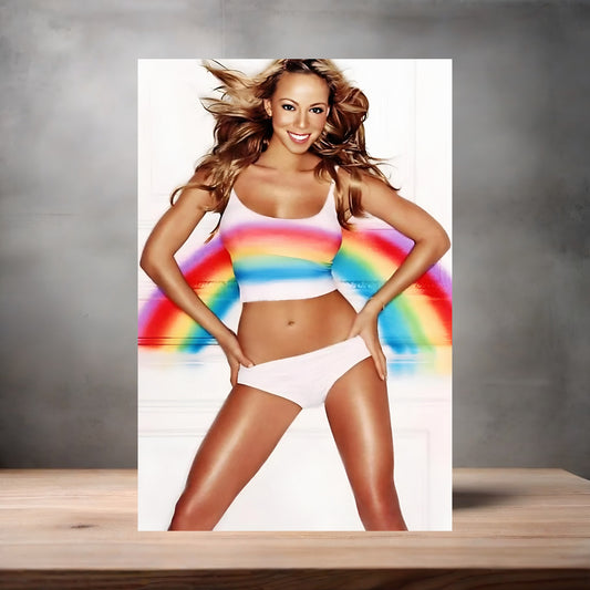 Mariah Carey poster prints in multiple sizes and material. 24 Sexy posters to choose from ver. 3