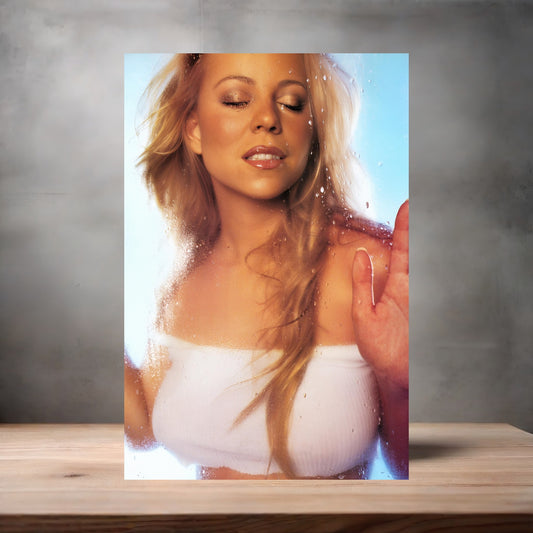 Mariah Carey poster prints in multiple sizes and material. 24 Sexy posters to choose from