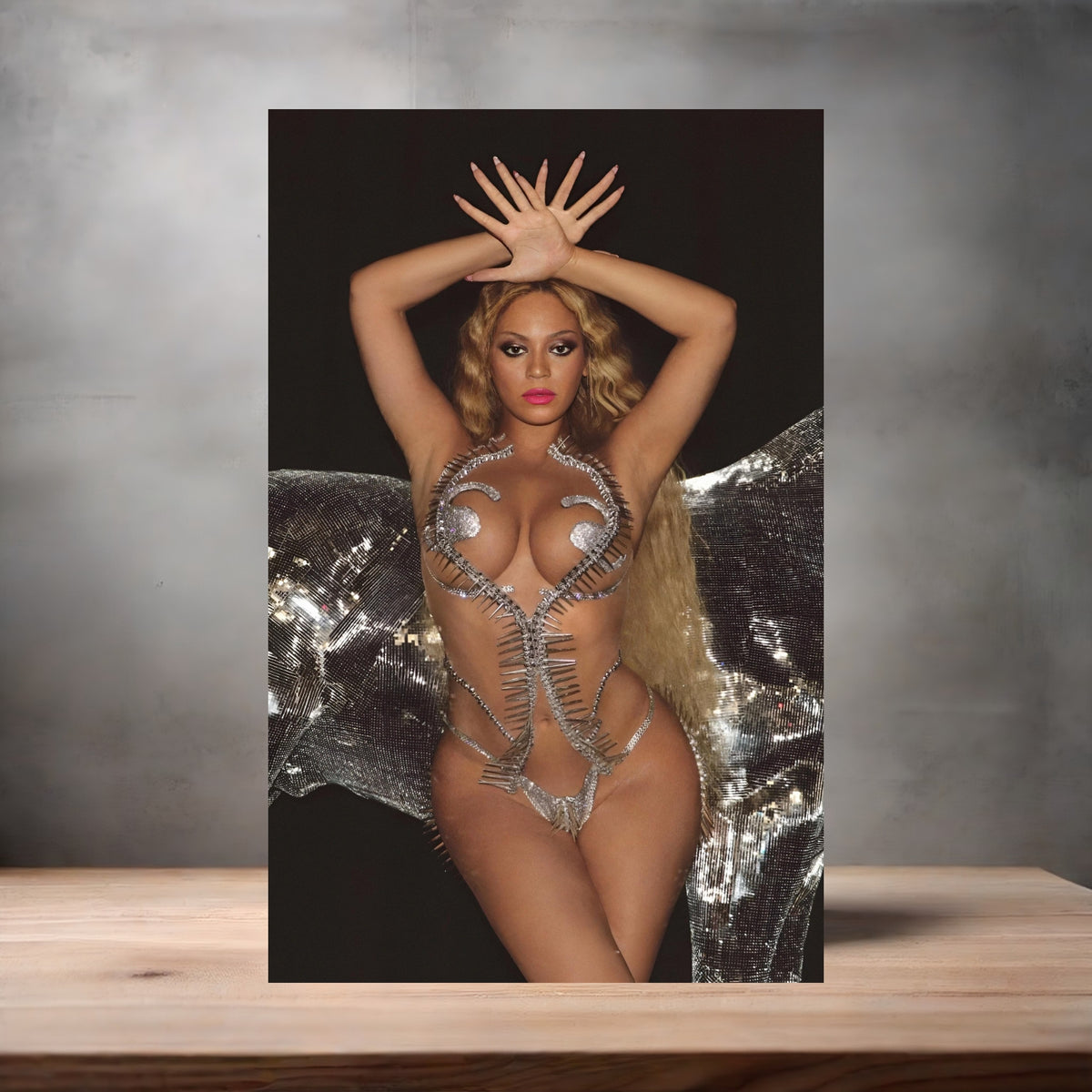 Beyonce poster prints in multiple sizes and material. NSFW, 24 different photos ver 2