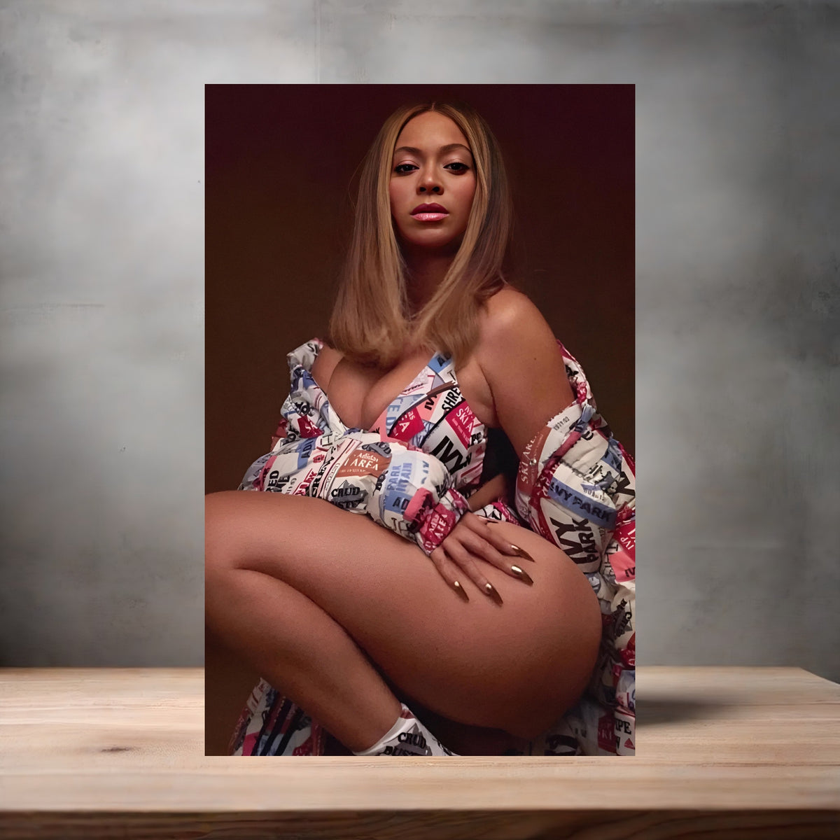 Beyonce poster prints in multiple sizes and material. NSFW, 24 different photos