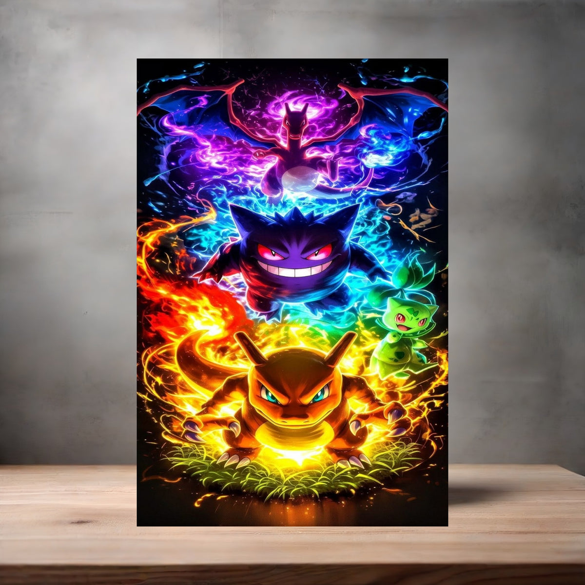 Pokémon poster prints in multiple sizes and material. Anime series, 24 posters Pikachu and more