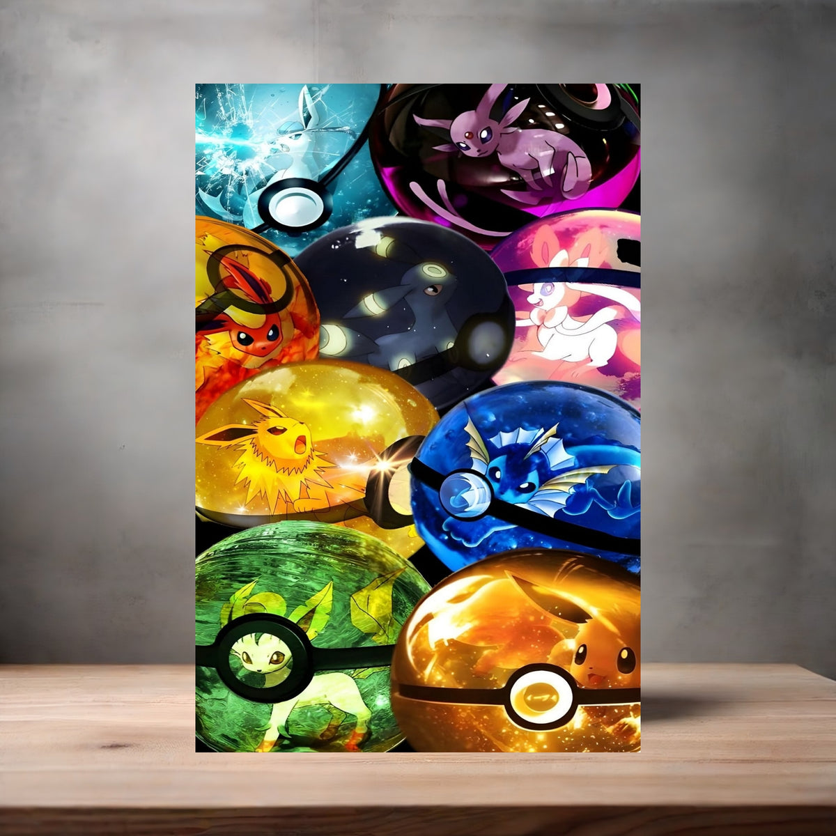 Pokémon poster prints in multiple sizes and material. Anime series, 24 posters Pikachu and more