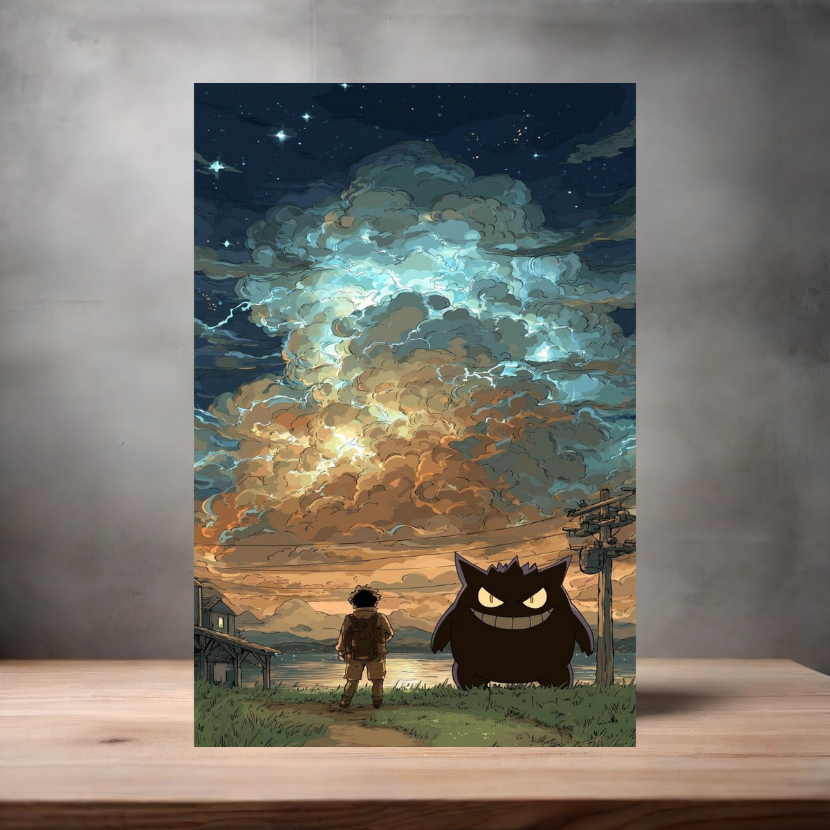 Pokémon poster prints in multiple sizes and material. Anime series, 24 posters Pikachu and more