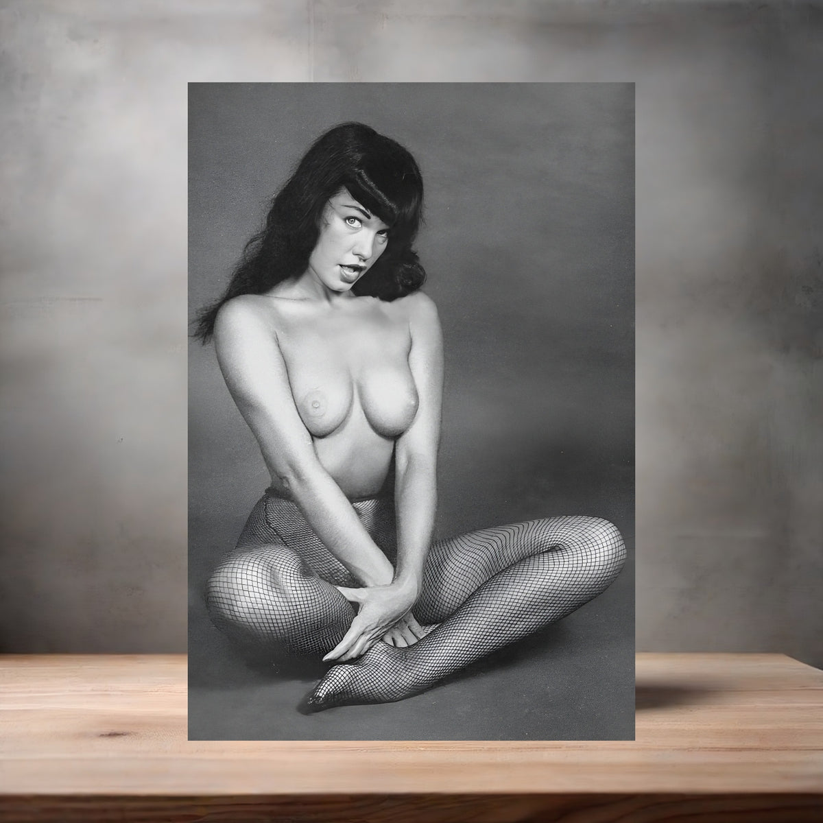 Bettie Page poster prints in multiple sizes and material. Playboy NSFW 24 options