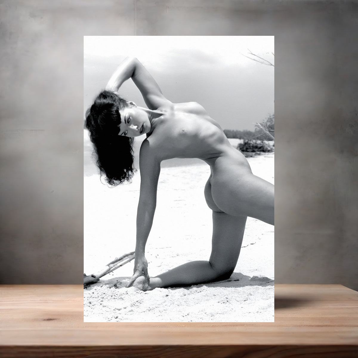 Bettie Page poster prints in multiple sizes and material. Playboy NSFW 24 options