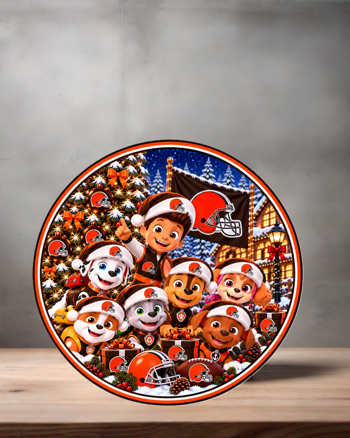 NFL Paw Patrol ceramic Christmas ornament. 16 options to choose from. All AFC teams