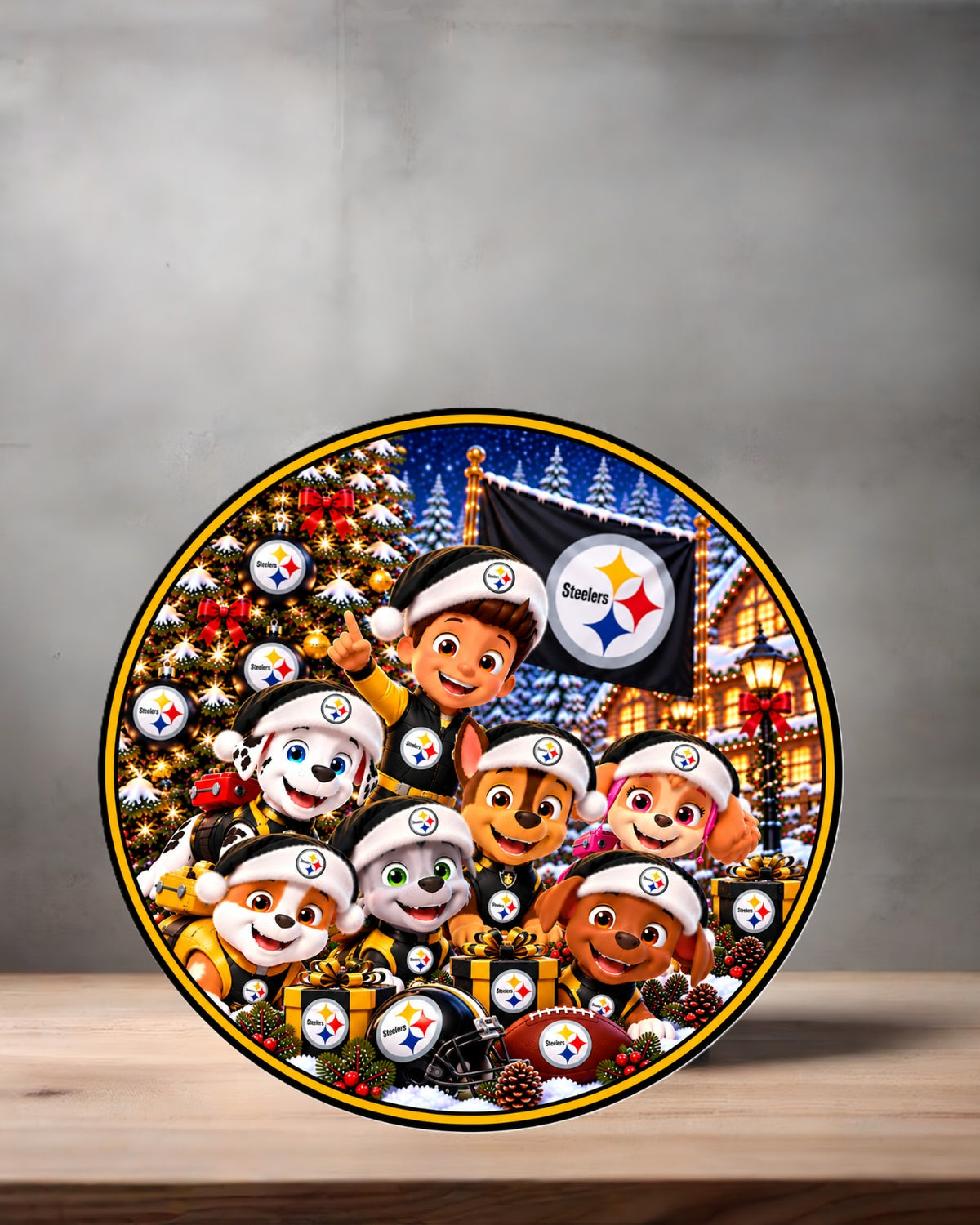 NFL Paw Patrol ceramic Christmas ornament. 16 options to choose from. All AFC teams