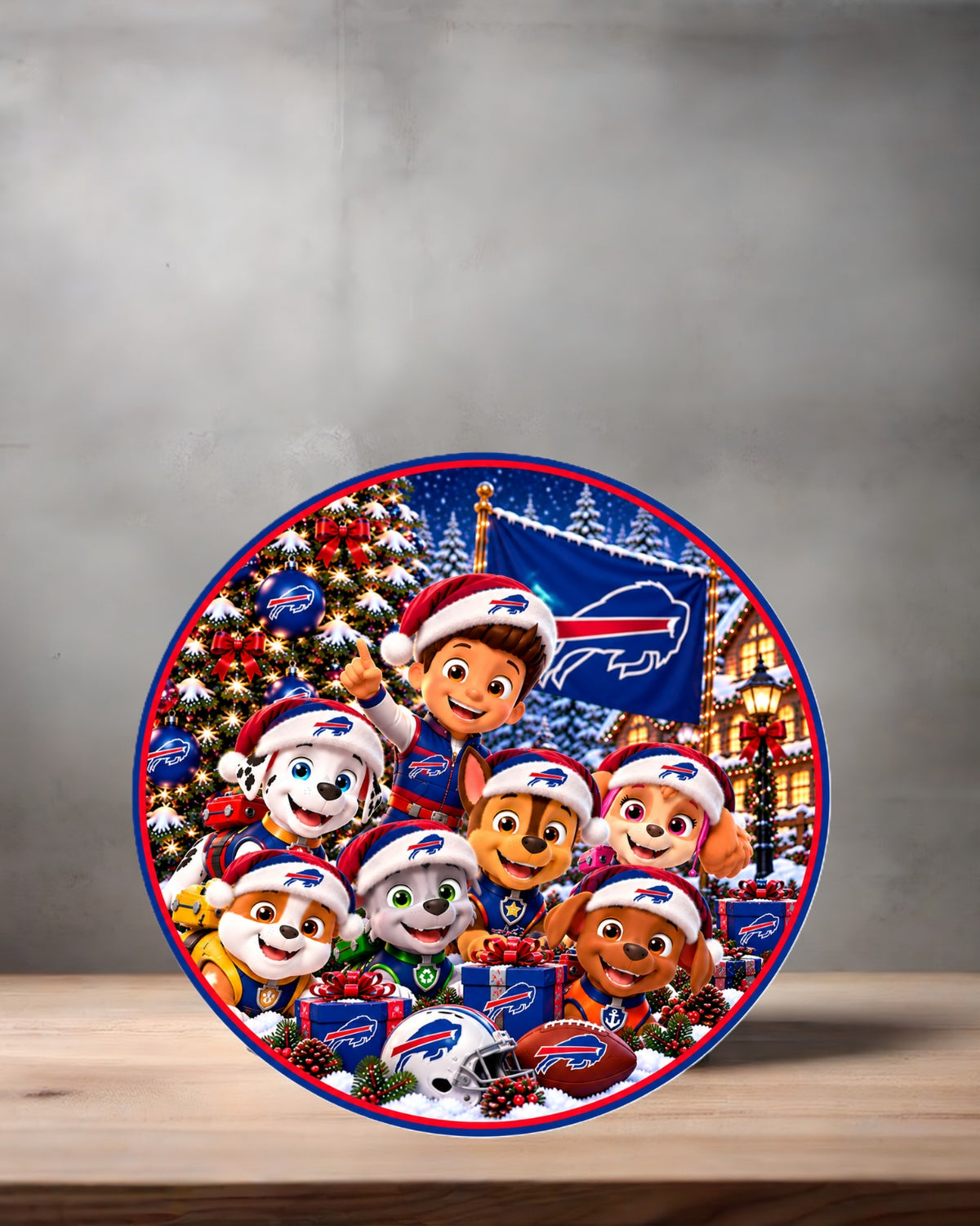NFL Paw Patrol ceramic Christmas ornament. 16 options to choose from. All AFC teams