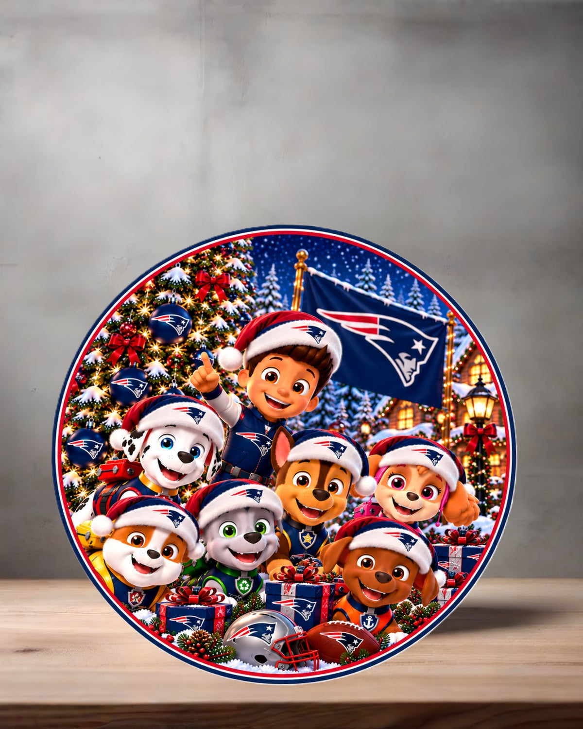 NFL Paw Patrol ceramic Christmas ornament. 16 options to choose from. All AFC teams
