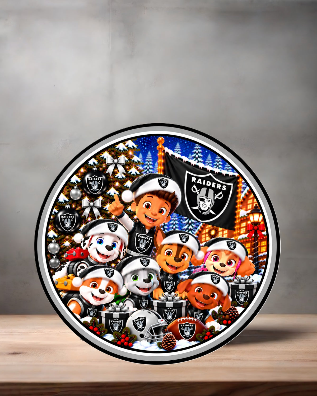 NFL Paw Patrol ceramic Christmas ornament. 16 options to choose from. All AFC teams
