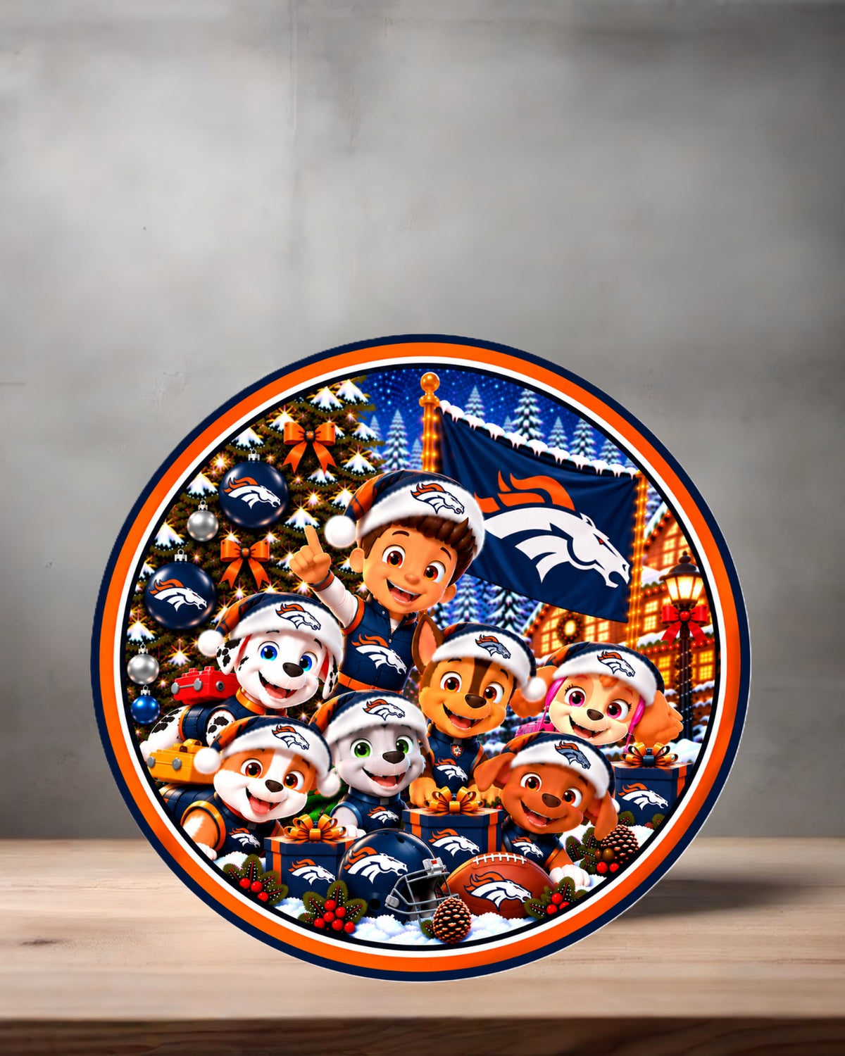 NFL Paw Patrol ceramic Christmas ornament. 16 options to choose from. All AFC teams
