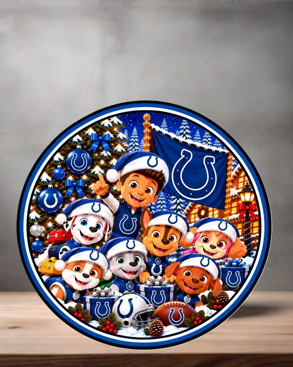 NFL Paw Patrol ceramic Christmas ornament. 16 options to choose from. All AFC teams
