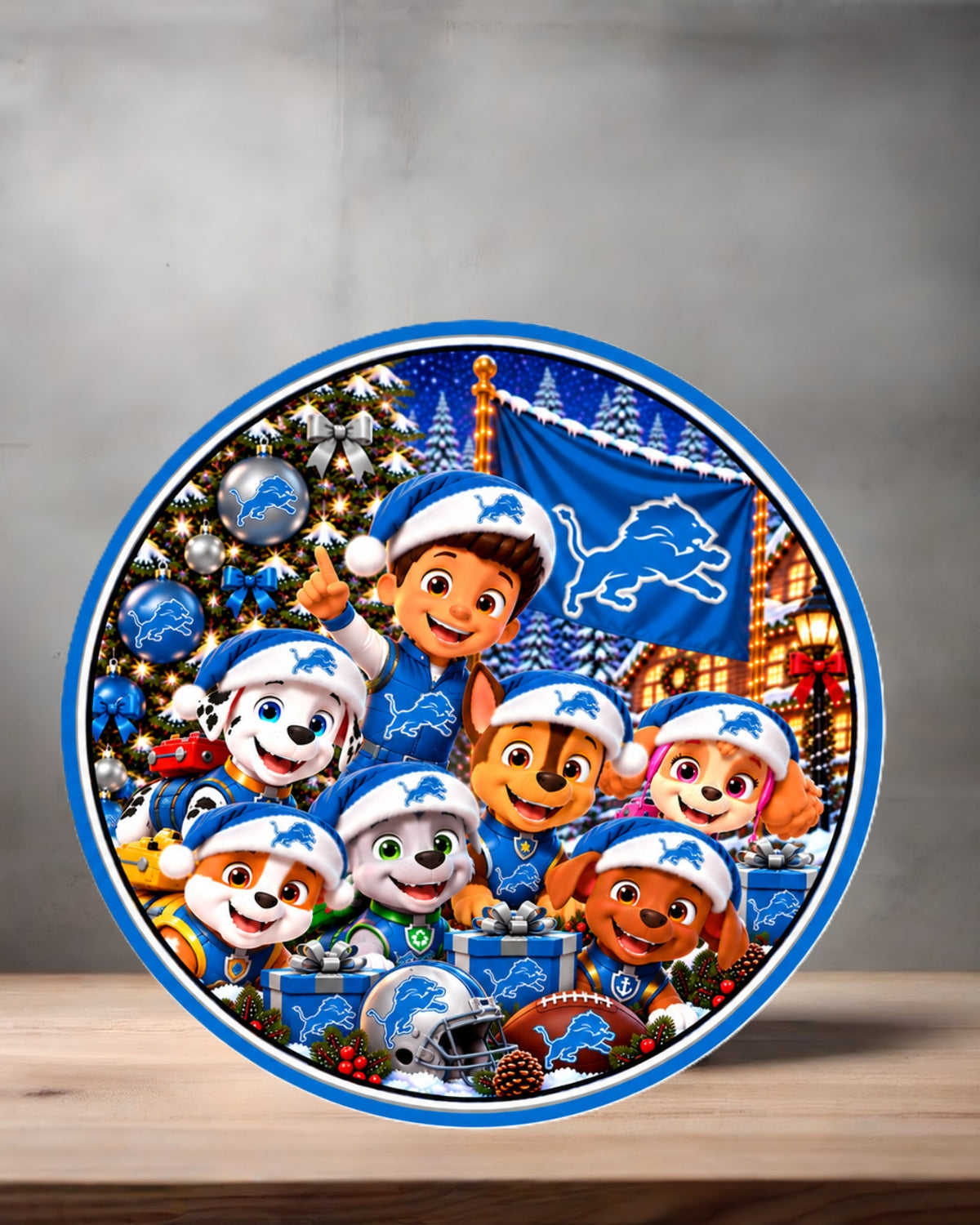 NFL Paw Patrol ceramic Christmas ornament. 16 options to choose from. All NFC teams