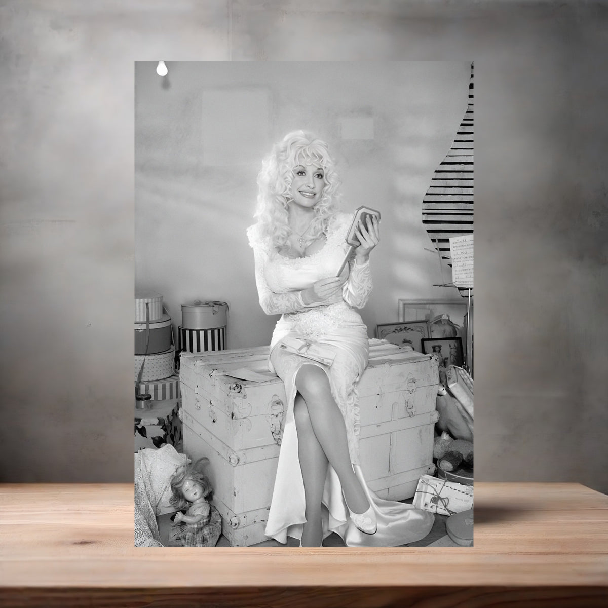 David LaChapelle 8.5" x 11" art print set of 2, glossy and matte. Multiple options Dolly Parton