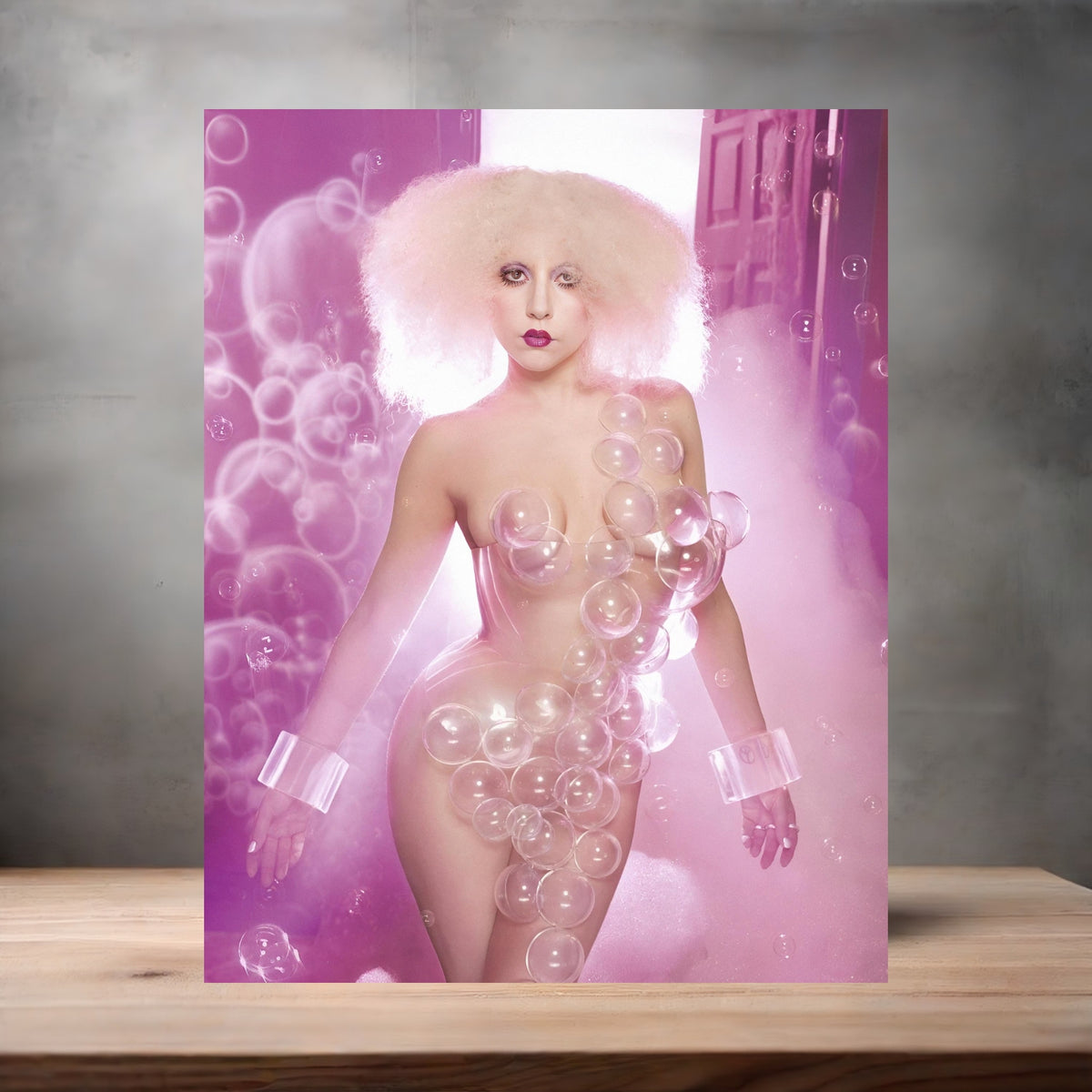 David LaChapelle 8.5" x 11" art print set of 2, glossy and matte. Multiple options, Lady Gaga