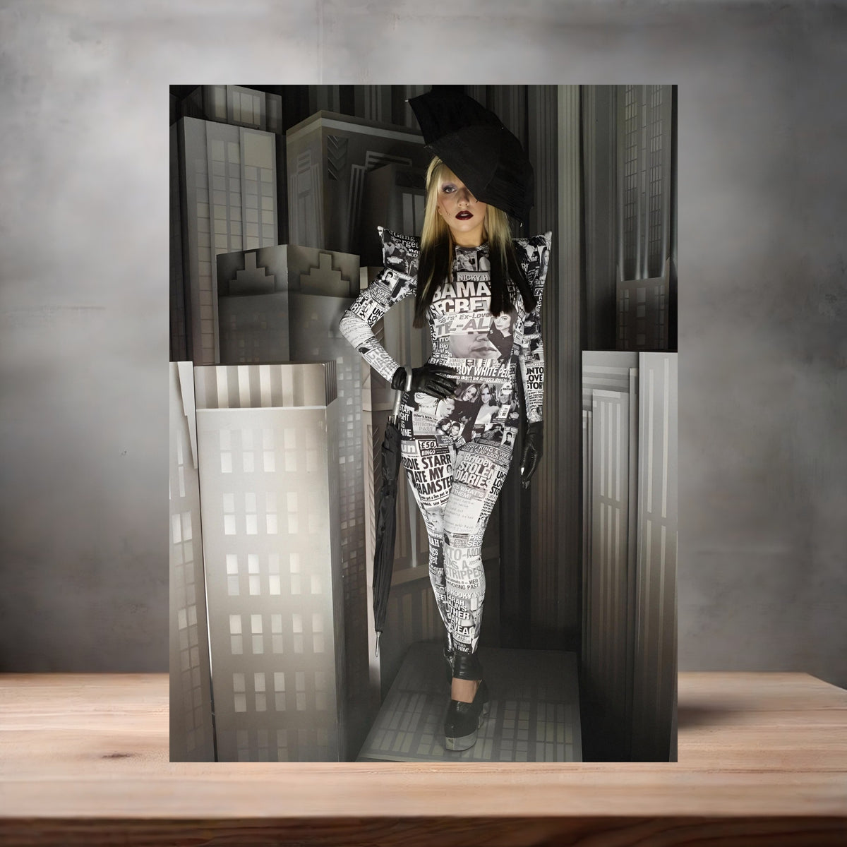 David LaChapelle 8.5" x 11" art print set of 2, glossy and matte. Multiple options, Lady Gaga