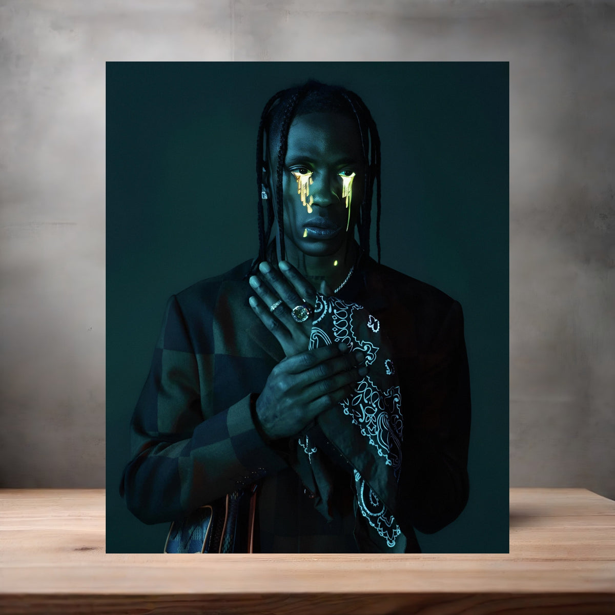 David LaChapelle 8.5" x 11" art print set of 2, glossy and matte. Multiple options Travis Scott