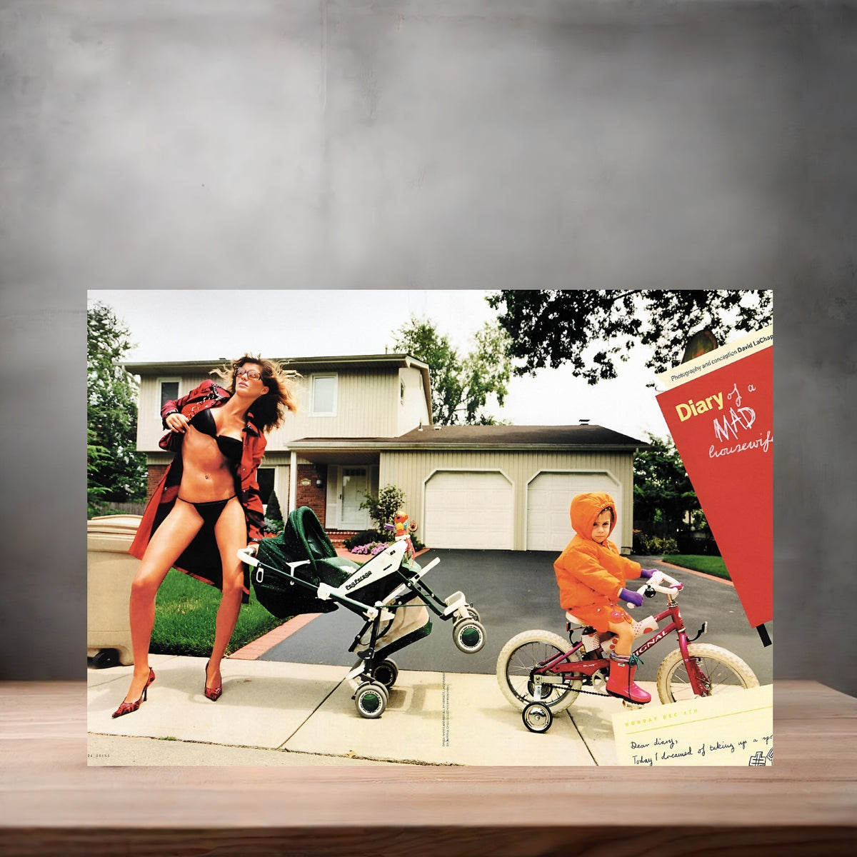 David LaChapelle 8.5" x 11" art print set of 2, glossy and matte. Multiple options Gisele Bundchen