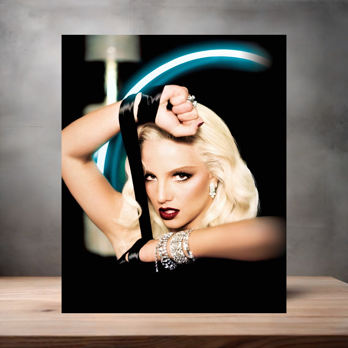 David LaChapelle 8.5" x 11" art print set of 2, glossy and matte. Multiple options, Britney Spears