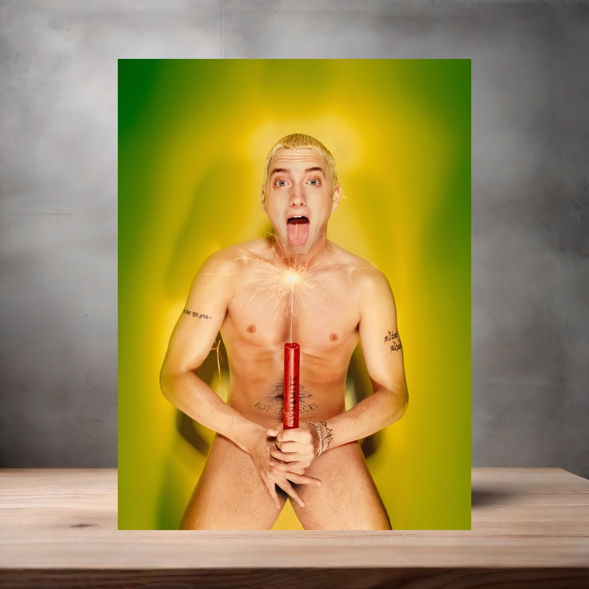 David LaChapelle 8.5" x 11" art print set of 2, glossy and matte. Multiple options Eminem