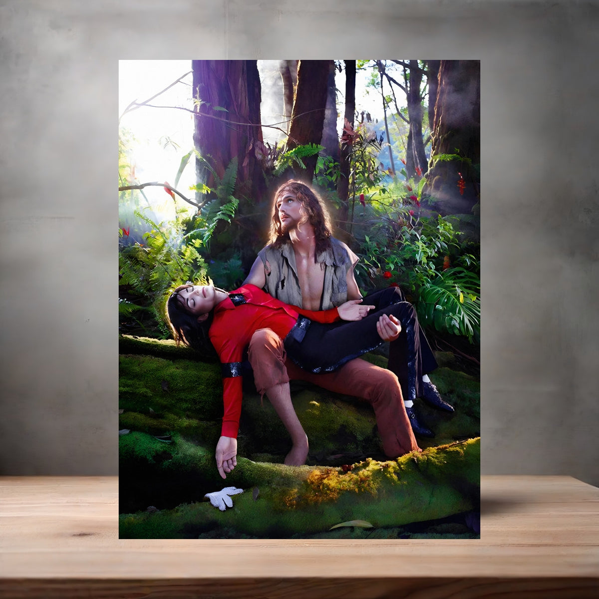 David LaChapelle 8.5" x 11" art print set of 2, glossy and matte. Multiple options Michael Jackson