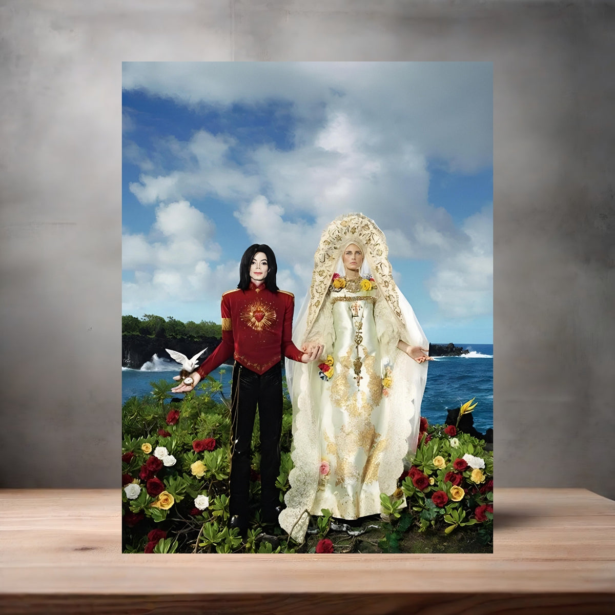 David LaChapelle 8.5" x 11" art print set of 2, glossy and matte. Multiple options Michael Jackson