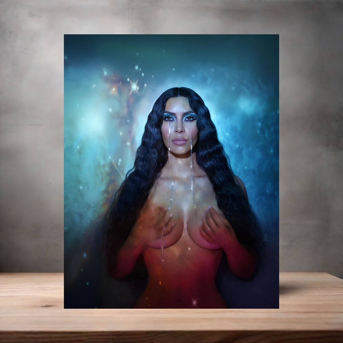 David LaChapelle 8.5" x 11" art print set of 2, glossy and matte. Multiple options Kim Kardashian