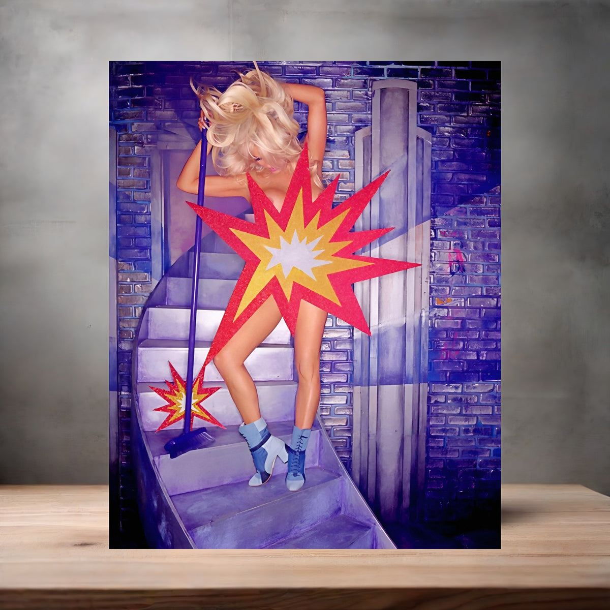 David LaChapelle 8.5" x 11" art print set of 2, glossy and matte. Multiple options Pamela Anderson