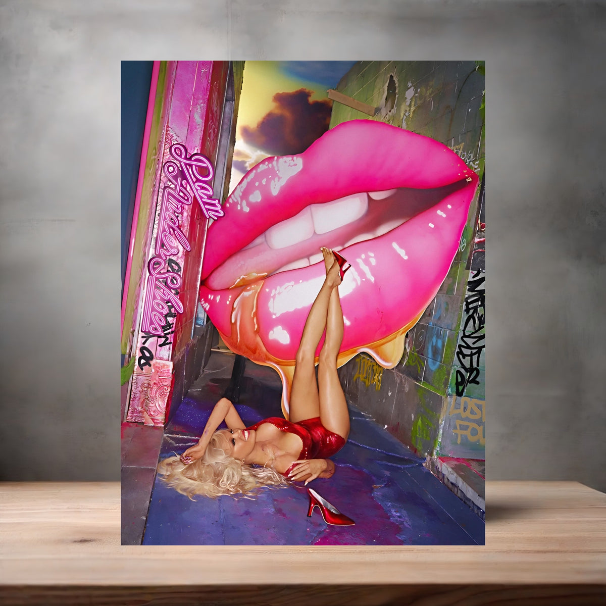 David LaChapelle 8.5" x 11" art print set of 2, glossy and matte. Multiple options Pamela Anderson