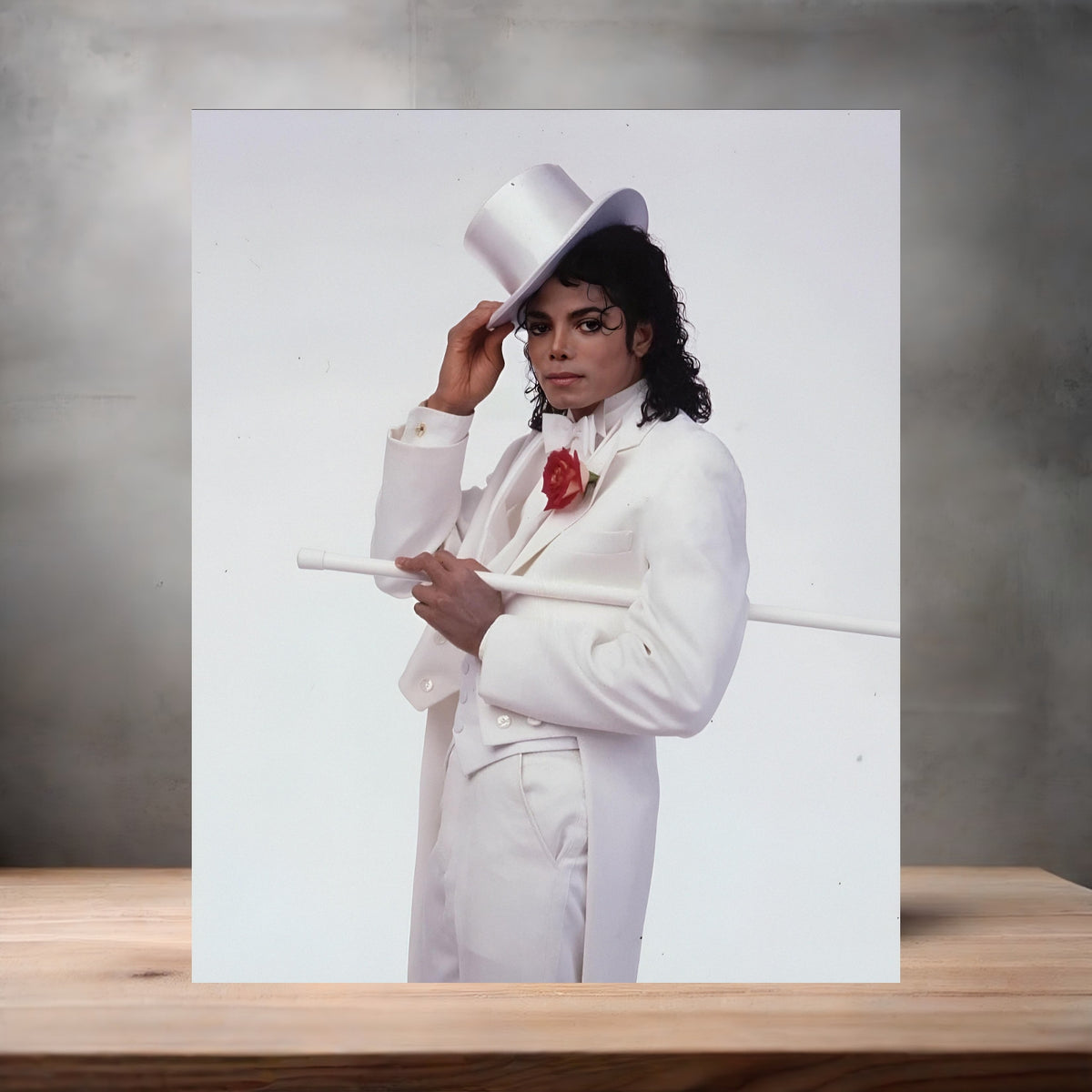 Annie Leibovitz 8.5" x 11" art print set of 2, glossy and matte. Michael Jackson v2