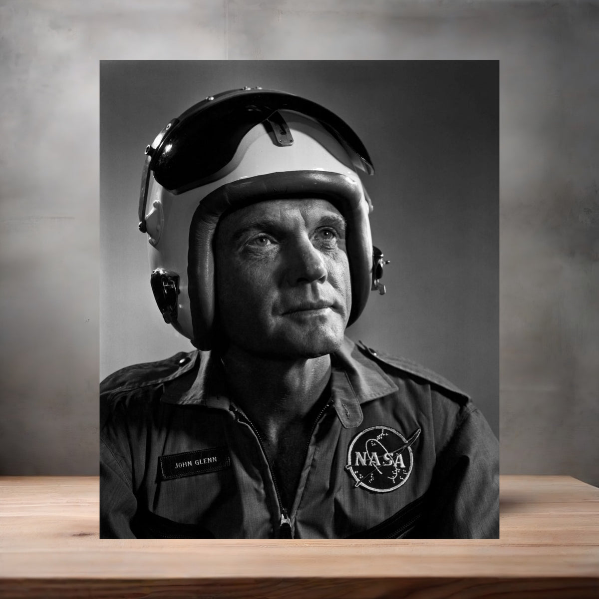 Yousuf Karsh 8.5" x 11" art print set of 2, glossy and matte. John Glenn