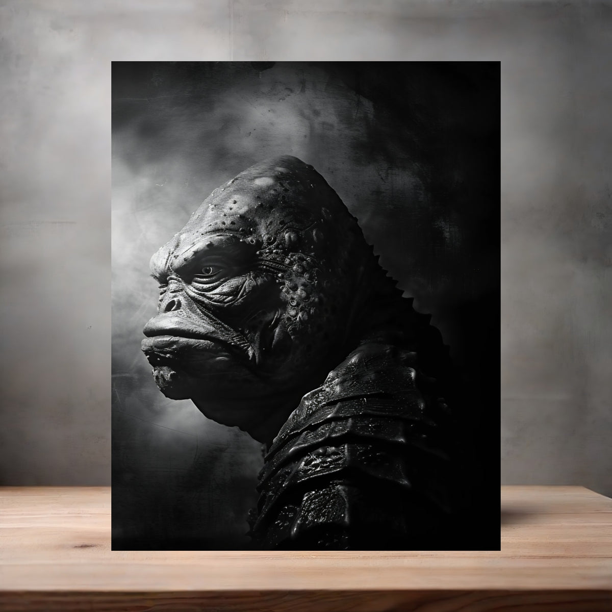 Yousuf Karsh 8.5" x 11" art print set of 2, glossy and matte. Universal Pictures Gill-man