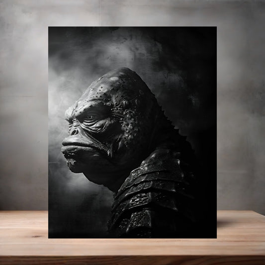 Yousuf Karsh 8.5" x 11" art print set of 2, glossy and matte. Universal Pictures Gill-man