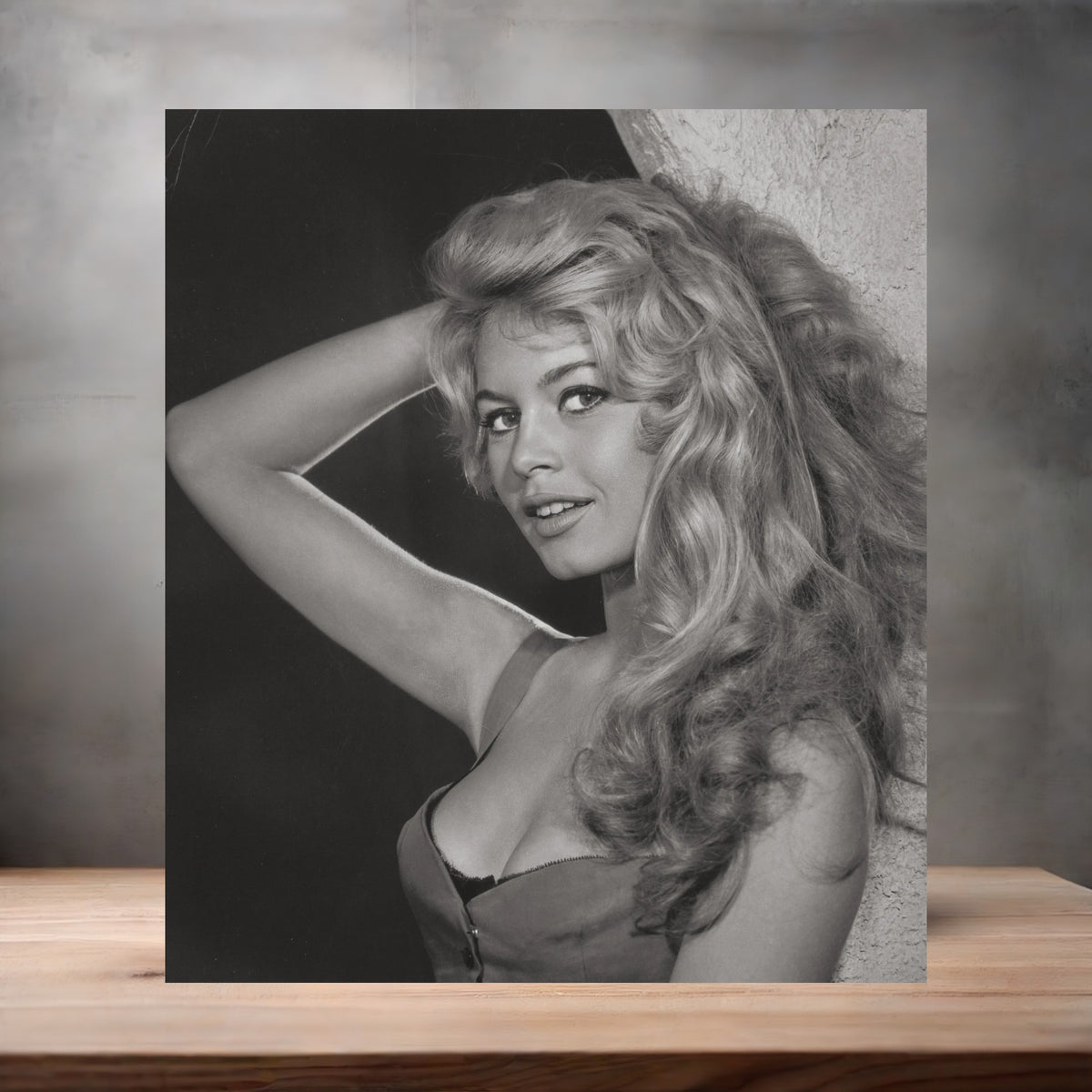 Yousuf Karsh 8.5" x 11" art print set of 2, glossy and matte. Brigitte Bardot