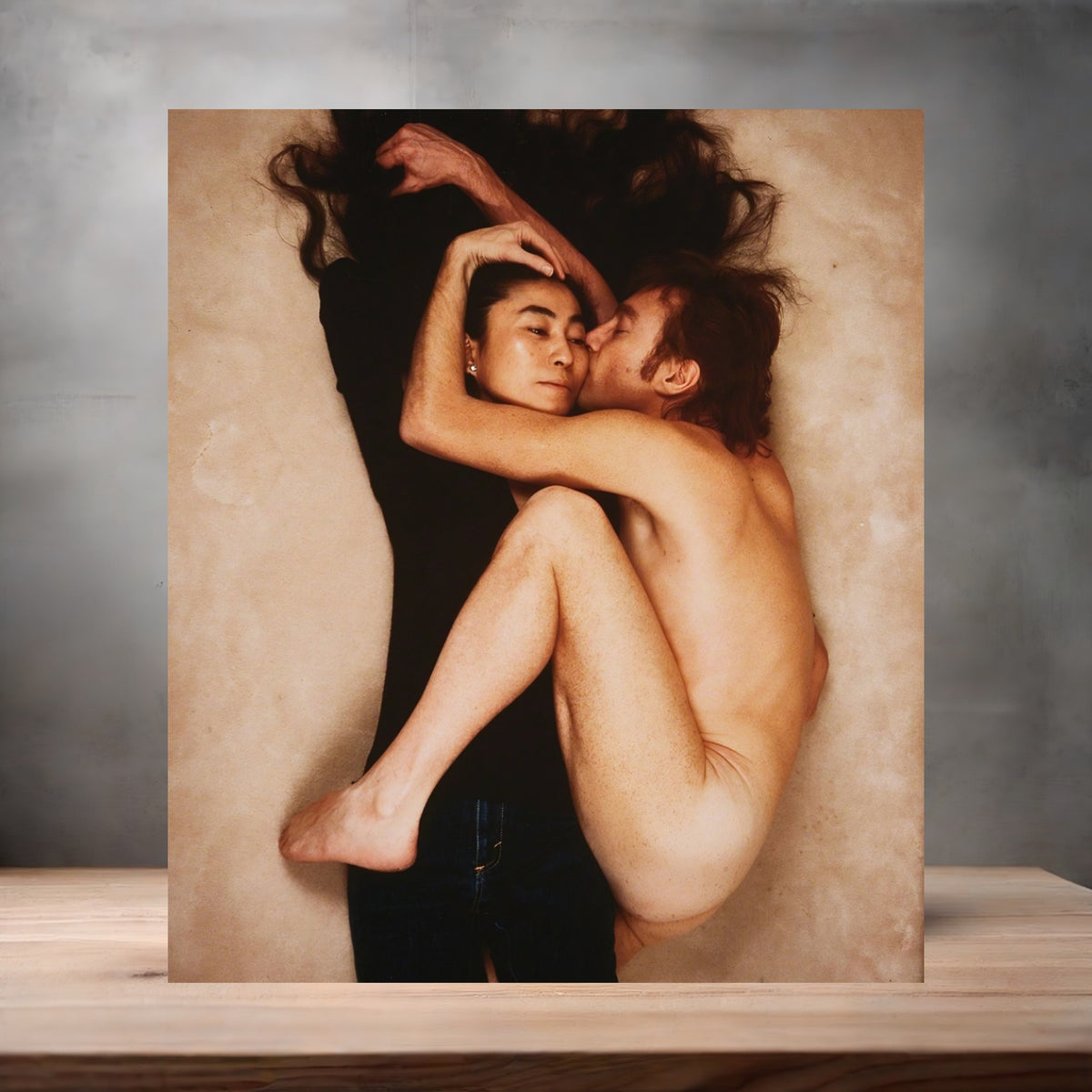 Annie Leibovitz 8.5" x 11" art print set of 2, glossy and matte. John Lennon and Yoko Ono