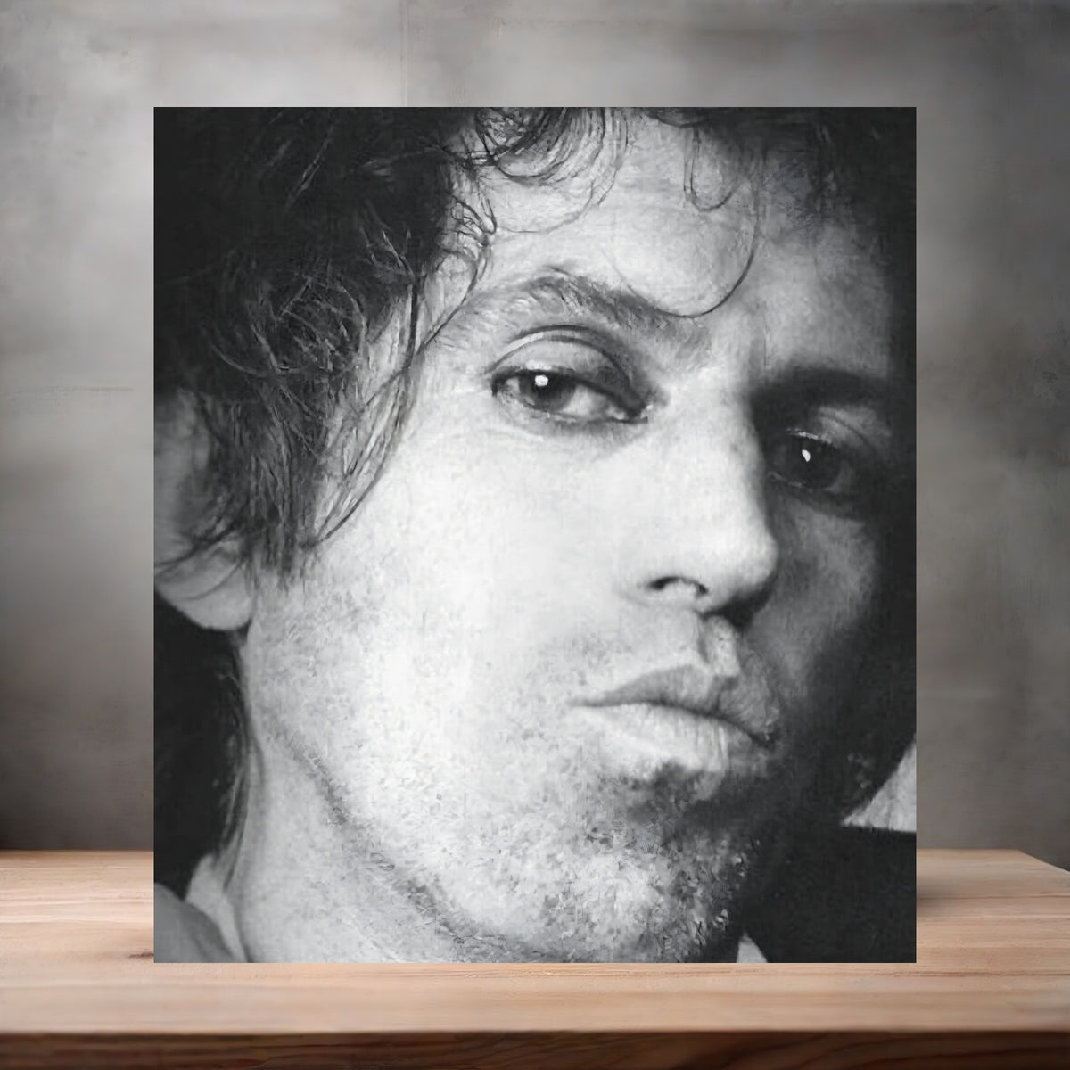 Annie Leibovitz 8.5" x 11" art print set of 2, glossy and matte. Keith Richards