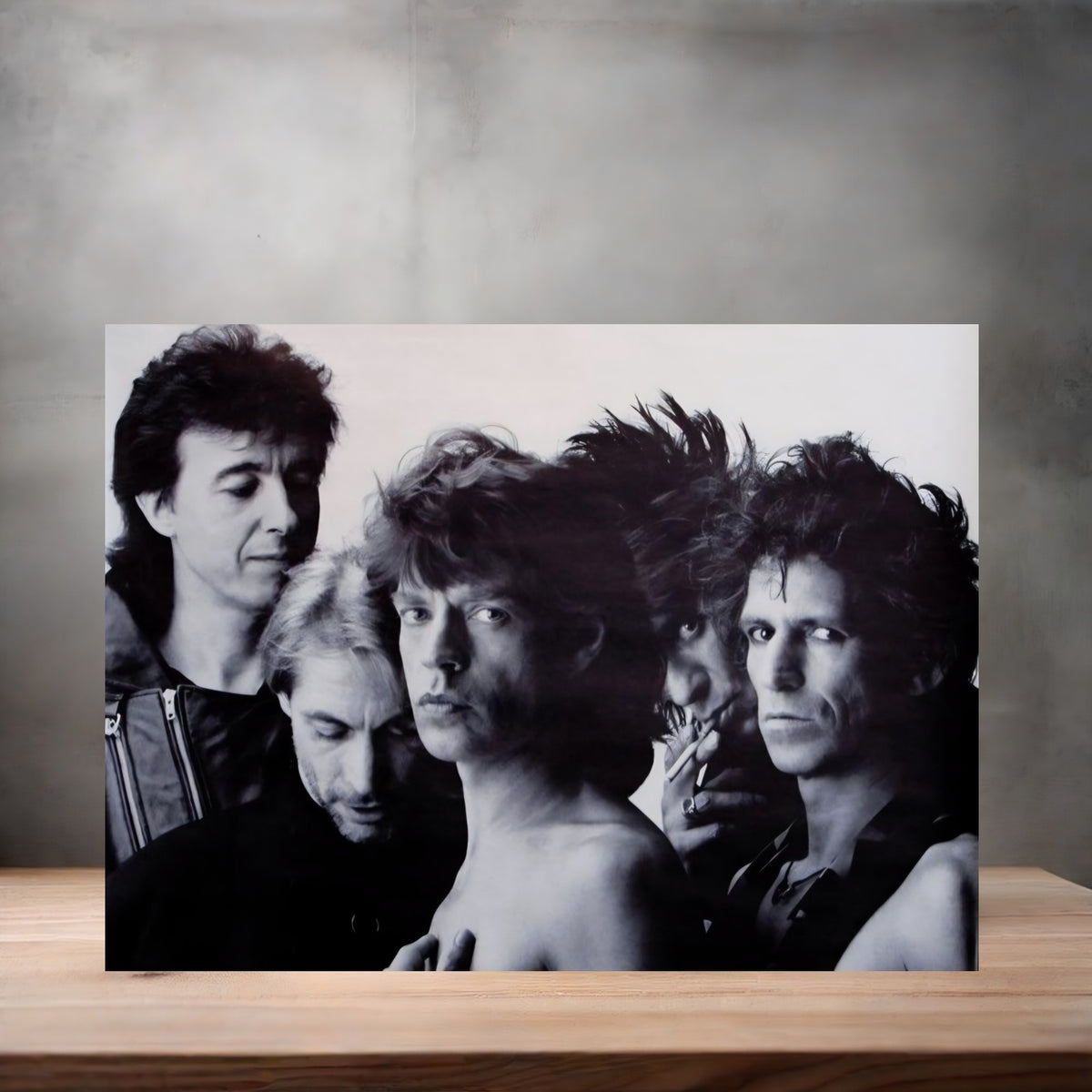 Annie Leibovitz 8.5" x 11" art print set of 2, glossy and matte. Rolling Stones