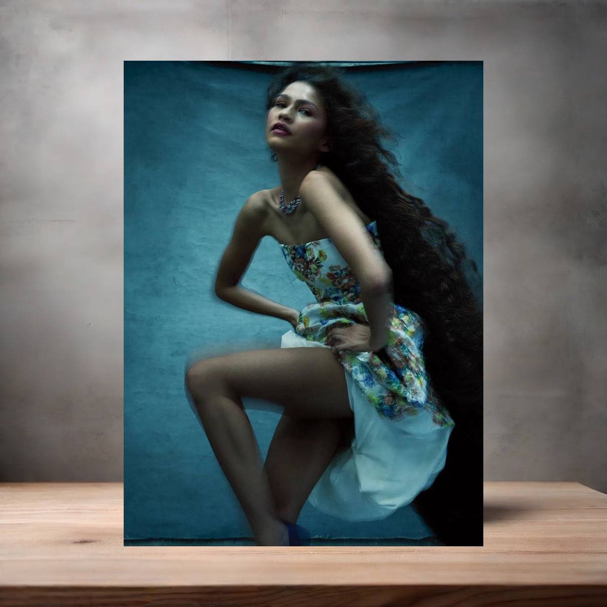 Annie Leibovitz 8.5" x 11" art print set of 2, glossy and matte. Zendaya