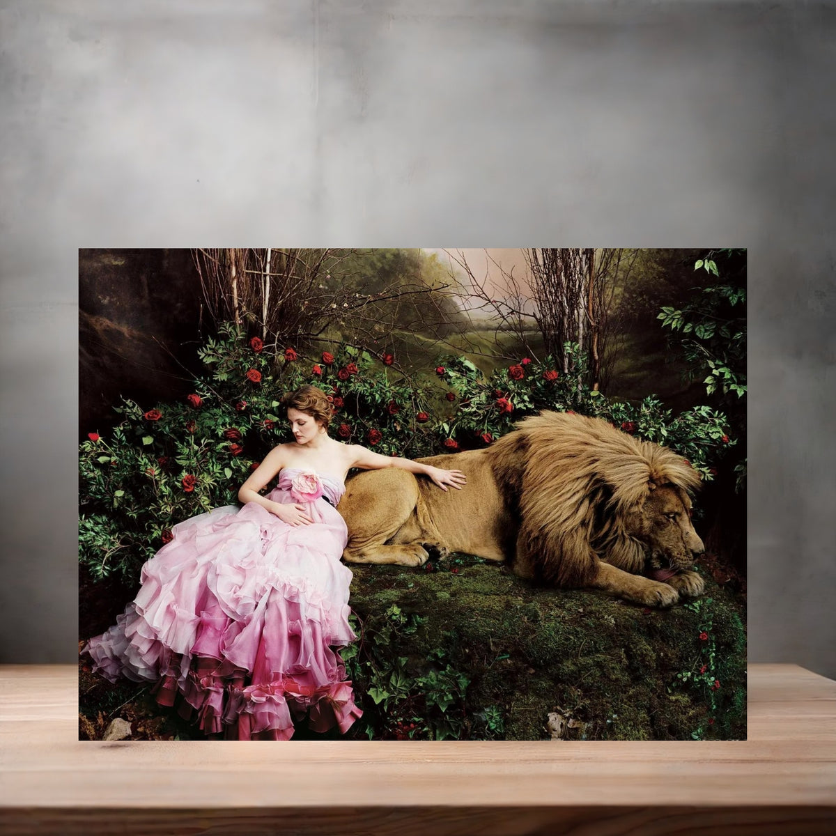 Annie Leibovitz 8.5" x 11" art print set of 2, glossy and matte. Drew Barrymore v5