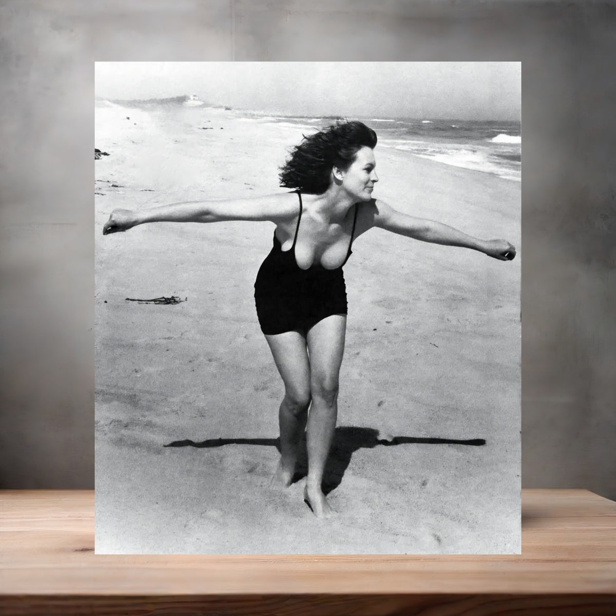Annie Leibovitz 8.5" x 11" art print set of 2, glossy and matte. Jamie Lee Curtis