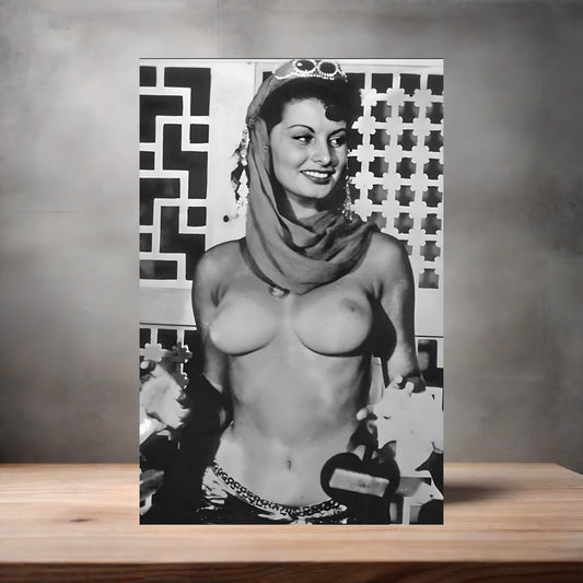 Sophia Loren poster with multiple size and finish options. B6