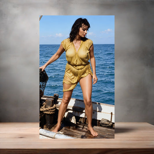Sophia Loren poster with multiple size and finish options. B2