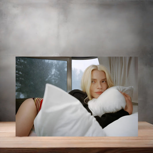 Anya Taylor-Joy poster with multiple size and finish options. B5