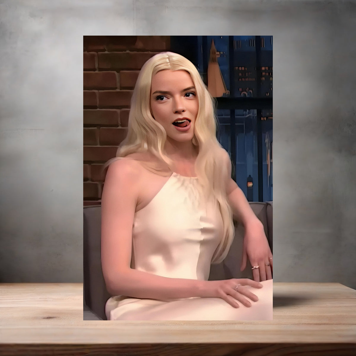Anya Taylor-Joy poster with multiple size and finish options. C2