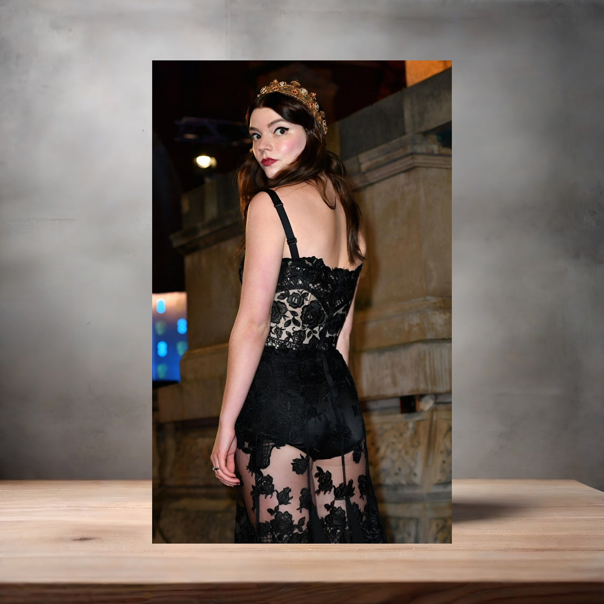 Anya Taylor-Joy poster with multiple size and finish options. B2