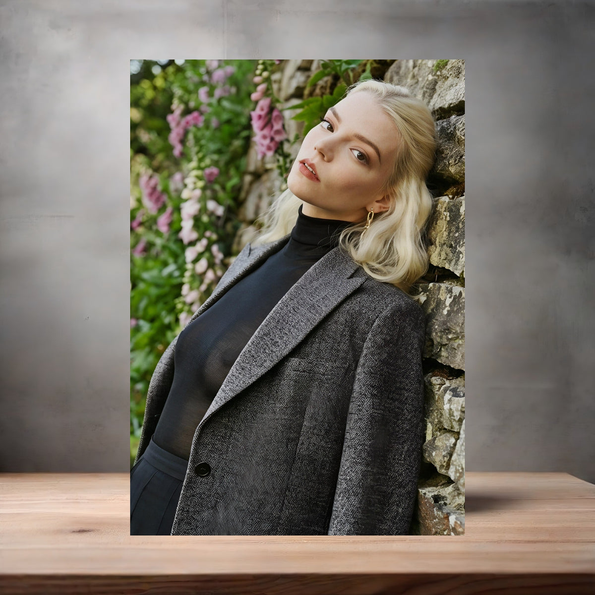 Anya Taylor-Joy poster with multiple size and finish options. A3