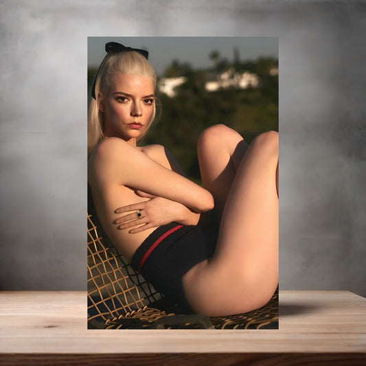 Anya Taylor-Joy poster with multiple size and finish options. C1