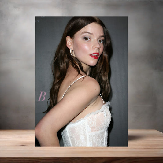 Anya Taylor-Joy poster with multiple size and finish options. A6