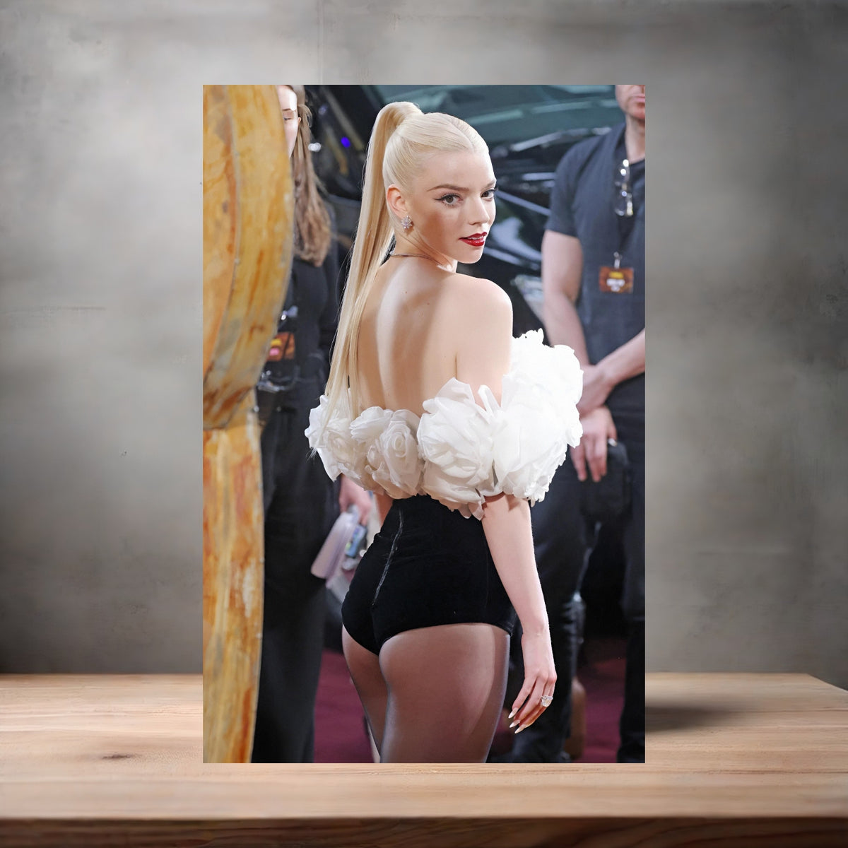 Anya Taylor-Joy poster with multiple size and finish options. B3