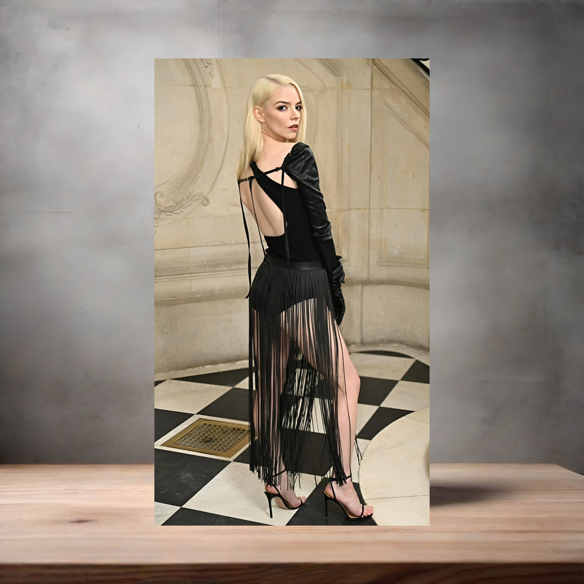 Anya Taylor-Joy poster with multiple size and finish options. A4